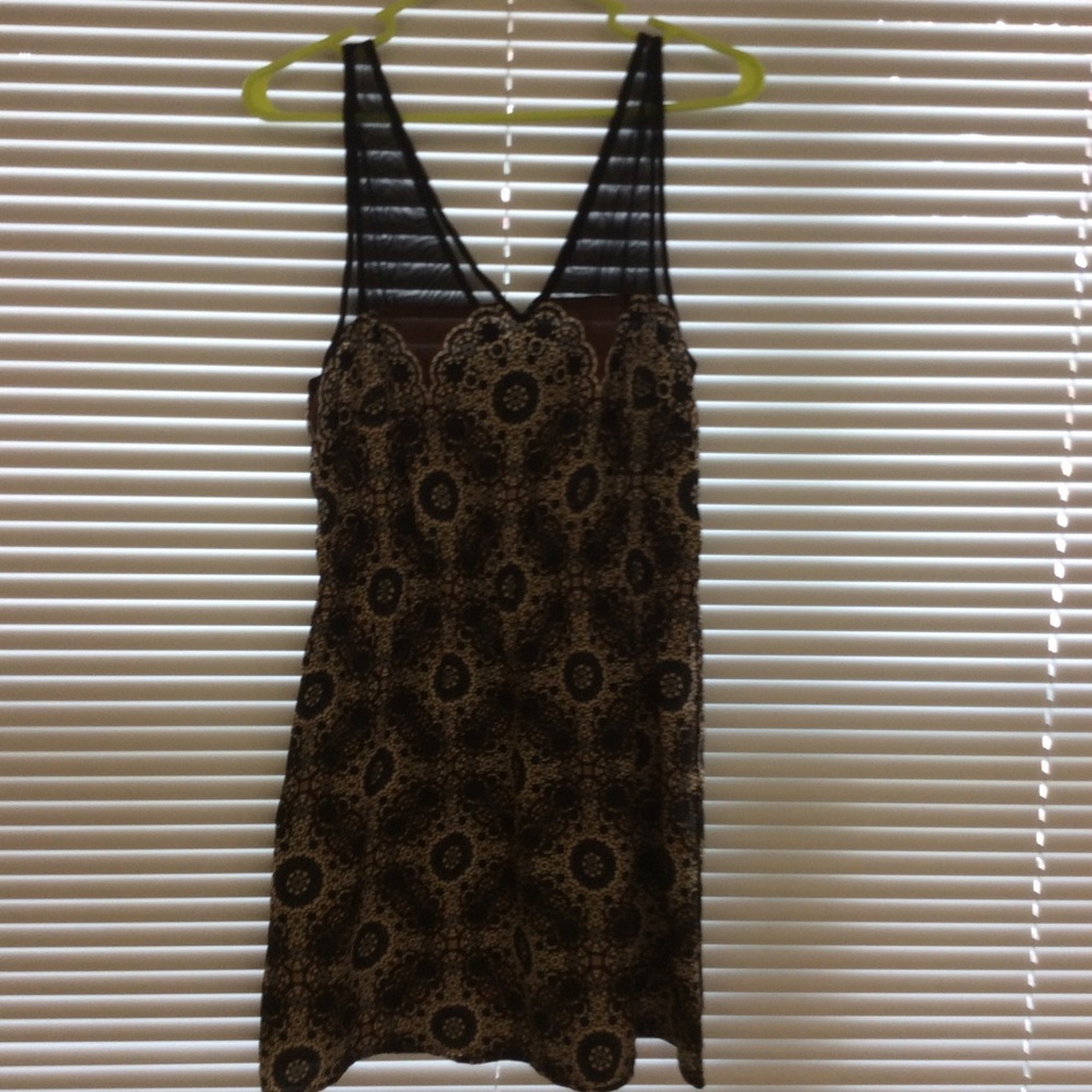 Mini Dress with sheer straps